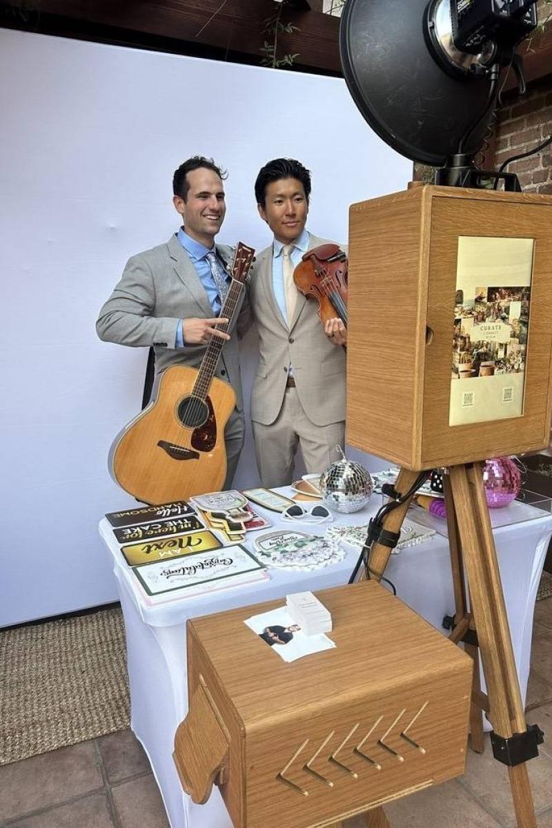 Stay Golden Photo Booth - Wedding  in San Dimas, Los Angeles County, California